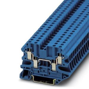 Redna stezaljka UT 4-QUATTRO BU, 500 V, 32 A, vijčani priključak, presjek: 0.14 mm2 - 6 mm2, plava