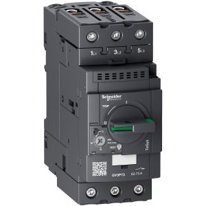 Prekidač motorski zaštitni TeSys GV3P, 62 - 73 A, Everlink® priključak za direktnu montažu na sklopnik LC1D80A-D65A