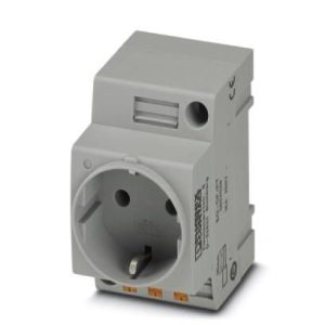 Utičnica EO-CF/PT, DIN standard, 2P+PE 10/16A, 250V AC