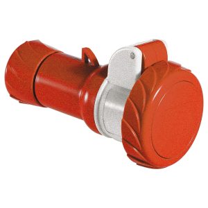 Utičnica PratiKa, ravna za montažu na kabel 3P+N+E, 16A, 380-415V, 50..60Hz, IP67, priključak vijak, satni broj 6