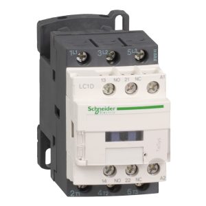 Sklopnik motorski 3P (3NO) TeSys D, 18A (AC-3), 1R+1M pomoćni kontakti, 230V AC, 50Hz