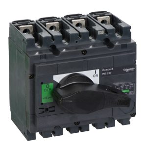 Teretna sklopka Compact INS250, 4P, 250A