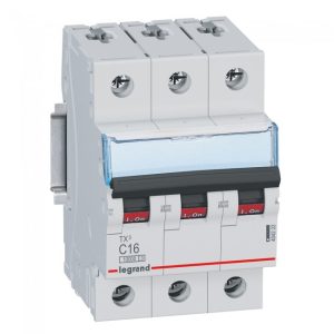 Prekidač automatski TX3, 3P, 10kA, 16A, C-krivulja