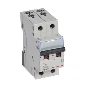 Prekidač automatski TX3, 2P, 10kA, 25A, C-krivulja