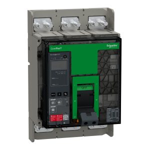 Prekidač fiksni ComPacT NS630bN, 3P, 630A, prekidna moć 50kA, (380-415V), sa zaštitom Micrologic 2.0E, prednji priključci