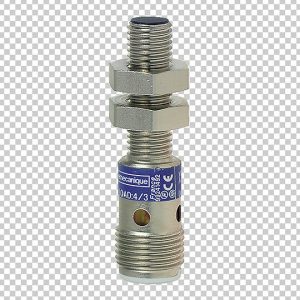 Induktivni davač cilindrični metalni, promjer=8mm, osjetljivost=1,5mm, napajanje 12-24 Vac/dc,