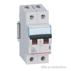 Minijaturni automatski prekidač 6kA,3P, 25A, B krivulja