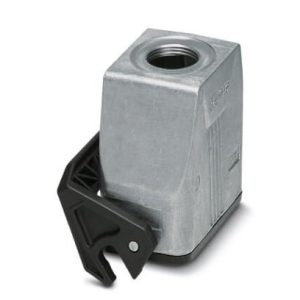 Kućište konektora B10, metalno, s jednom zakačkom,M 25 uvodnica ravni izlaz, HC-STA-B10-CHWS-1TTM25-ELC-AL