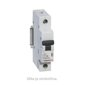 Minijaturni automatski prekidač 6kA, 3P, 25A, C krivulja