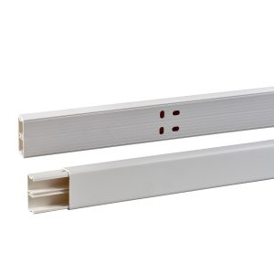 Mini kanal za distribuciju kabela s dva odjeljka, 40x17 mm