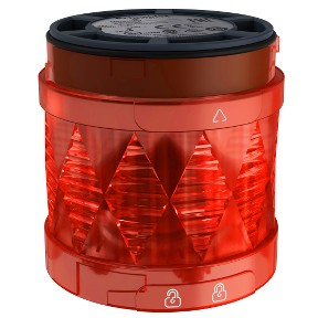 LED modul, 60mm - kontinuirano crveno svjetlo, višebojni, IP65, 24VAC/DC