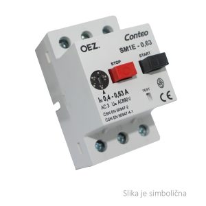 Prekidač motorski zaštitni SM1E 10-16A
