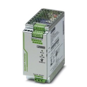 Ispravljač QUINT POWER sa SFB tehnologijom, ulaz: 1 faza, izlaz: 24 V DC/10 A, za ugradnju na DIN šinu. QUINT-PS/1AC/24DC/10