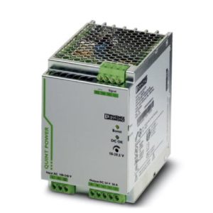 Ispravljač QUINT POWER sa SFB tehnologijom, ulaz: 1 faza, izlaz: 24 V DC/20 A, za ugradnju na DIN šinu. QUINT-PS/1AC/24DC/20