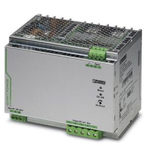 Ispravljač QUINT POWER sa SFB tehnologijom, ulaz: 1 faza, izlaz: 24 V DC/40 A, za ugradnju na DIN šinu. QUINT-PS/1AC/24DC/40