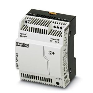 Ispravljač STEP POWER, ulaz: 1 faza, izlaz: 5 V DC/6.5 A, za ugradnju na DIN šinu. STEP-PS/ 1AC/ 5DC/6.5