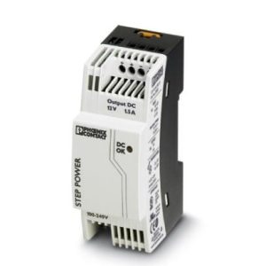 Ispravljač STEP POWER, ulaz: 1 faza, izlaz: 12 V DC/1.5 A, za ugradnju na DIN šinu. STEP-PS/ 1AC/12DC/1.5