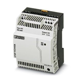 Ispravljač STEP POWER, ulaz: 1 faza, izlaz: 24 V DC/2.5 A, za ugradnju na DIN šinu. STEP-PS/ 1AC/24DC/2.5