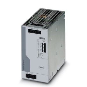 Ispravljač QUINT POWER, sa SFB tehnologijom, slobodnim odabirom krivulje izlaza i NFC sučeljem. Ulaz: 3 faze, izlaz: 24 V DC/20 A. QUINT4-PS/3AC/24DC/20