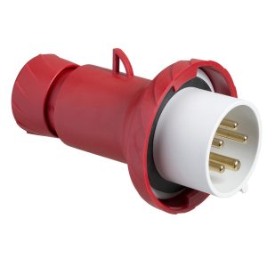 Utikač ravni 3P+N+E, 16A, 380-415V, 50/60Hz, IP67, vijčani priključak, satni broj 6