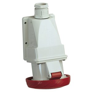 Utičnica zidna 3P+N+E, 16A, 380-415V, 50/60Hz, IP67, priključak vijak, satni broj 6