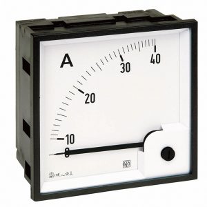Ampermetar direktni RQ96E, dimenzija 96 x 96 mm, ulaz: 20A ac, skala: 0 - 20A