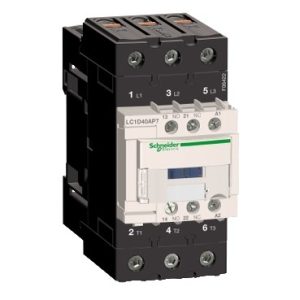 Sklopnik motorski 3P (3NO) TeSys D, 40A (AC-3), 1R+1M pomoćni kontakti, 230V AC, 50/60Hz