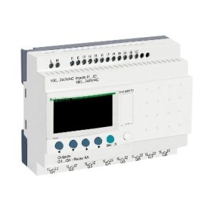 PLC Zelio kontroler, 12x binarnih ulaza 230 V AC, 8x relejni izlaz,napajanje 230 V AC, sat realnog vremena