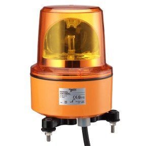 Rotirajuće zrcalo, narančasto 130 mm, 230 V AC, IP67