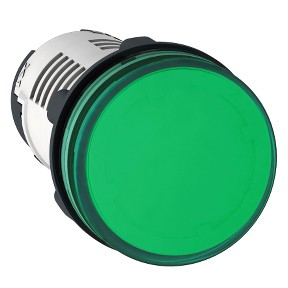 Signalna žaruljica, zelena, LED, 230